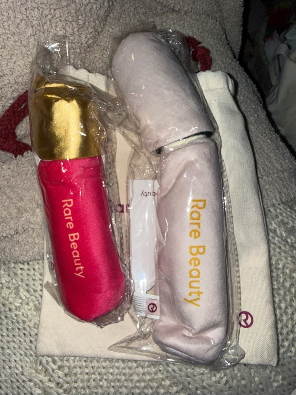 Rare Beauty Dog Toy Set of 2 — Mascara + Blush toys | NEW